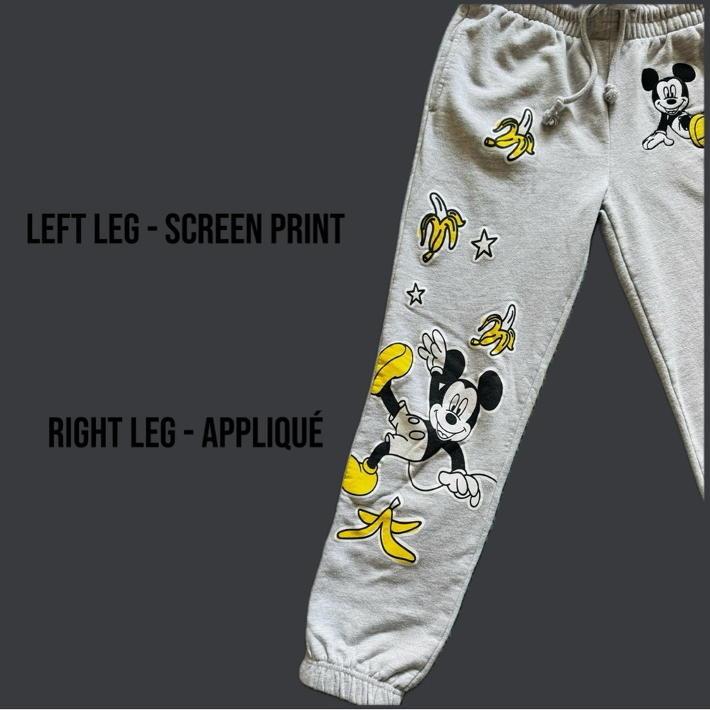 Disney Mickey Mouse Gray Joggers - Picture 5 of 11